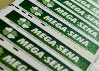 Bilhetes de aposta da mega-sena