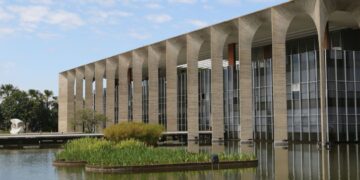 Palácio do Itamaraty na Esplanada dos Ministérios