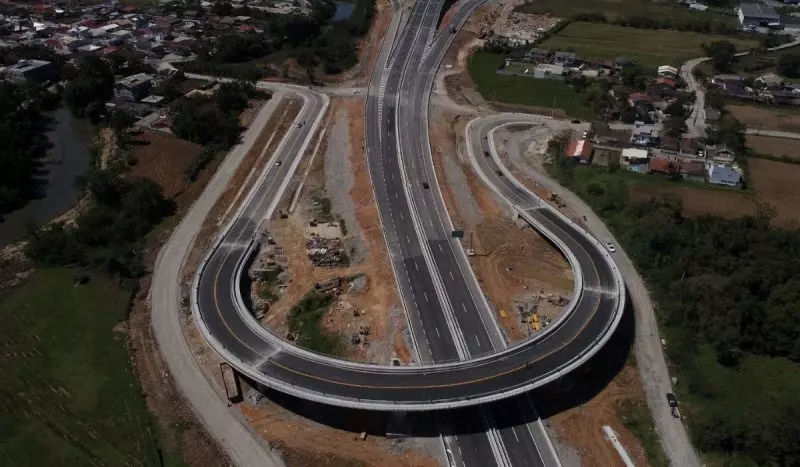 Foto: Arteris Litoral Sul/Divulgação.